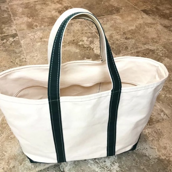 L L Bean Bags Vintage Ll Bean Boat And Tote Canvas Bag Poshmark